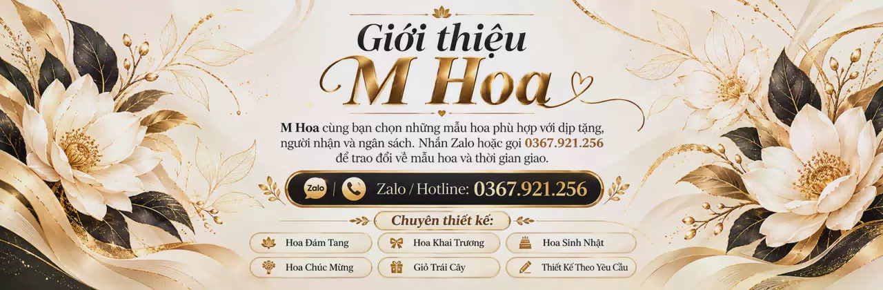 Ảnh bìa Shop hoa tươi Xã Thạnh Phú Cần Thơ - Từ lời nhắn đến món hoa vừa ý